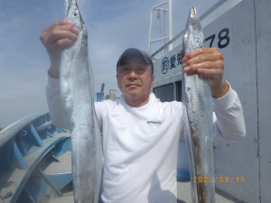 第五・伊良湖沖、良型タチウオ爆釣モード全開！
